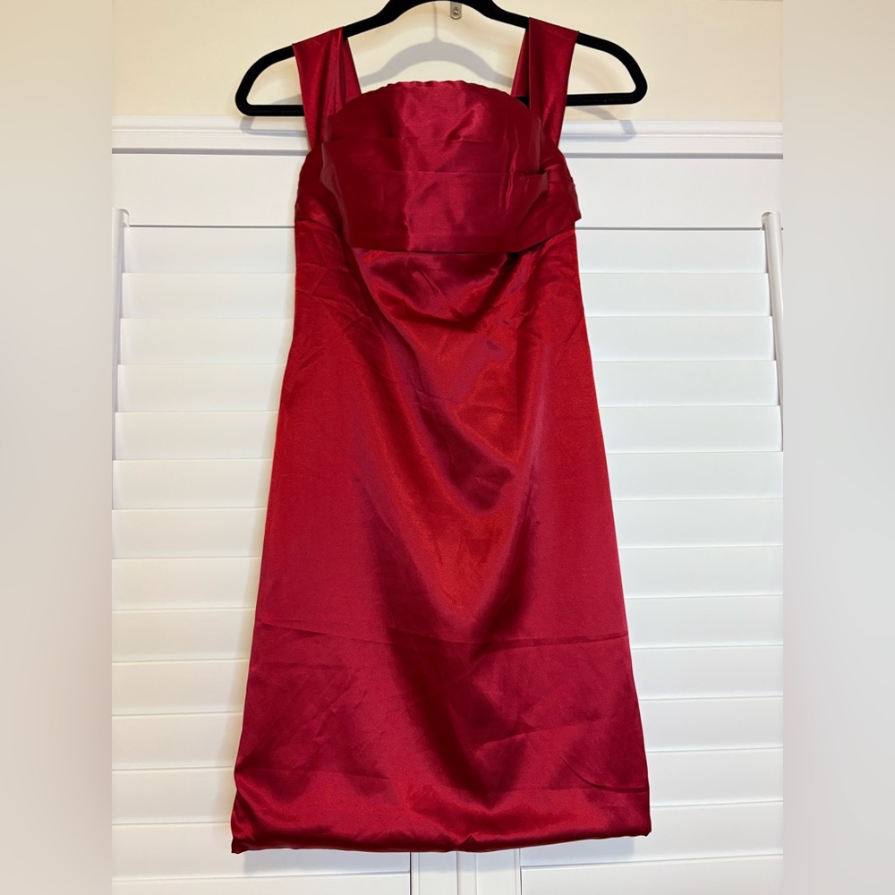 Chic Red Mini Dress